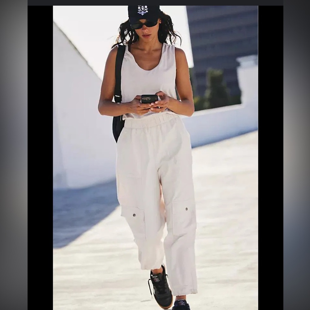 Free People tan Sleeveless Jumpsuit - Picture 2 of 10